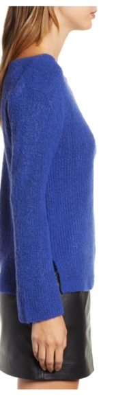 NWOT Leith Cozy Femme blue sweater. Size small - Picture 3 of 7